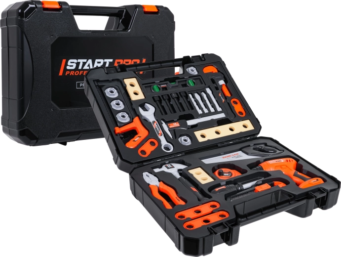 Coffret d’outils pour enfants 34 pcs avec mallette