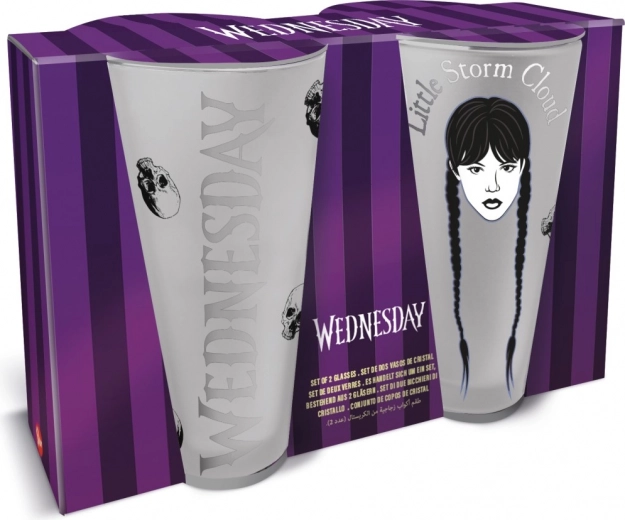 Set de grands verres Wednesday