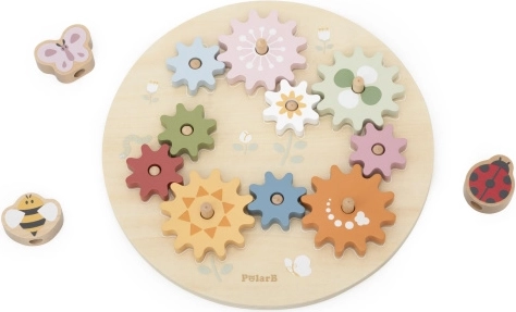 Engrenages Montessori en bois Viga PolarB