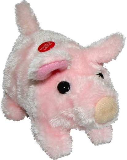 Petit cochon en peluche Pepík 16,5 cm