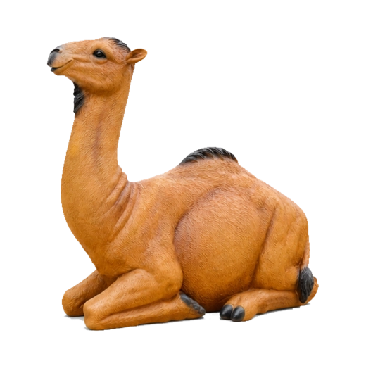 Figure décorative de chameau 85 × 25 × 69 cm - 1 pièce