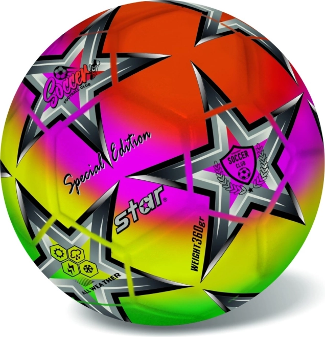 Ballon de football Fluo 23 cm taille 5