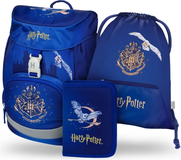 set scolaire harry potter poudlard hedwige – sac à dos ultraléger Airy, trousse et sac