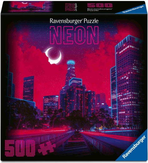 Ravensburger collection néon Las Vegas – puzzle 500 pièces