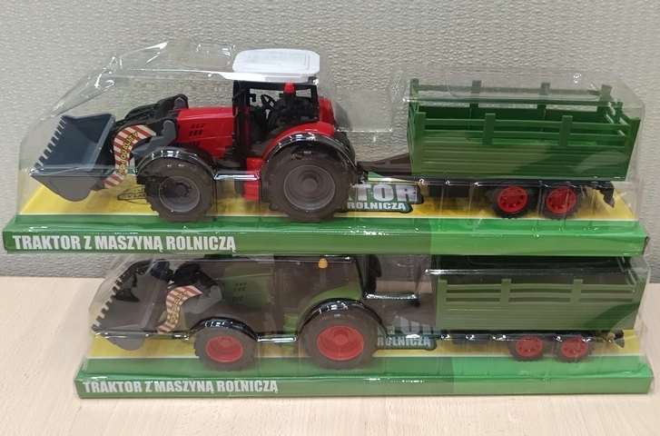 Tracteur avec remorque