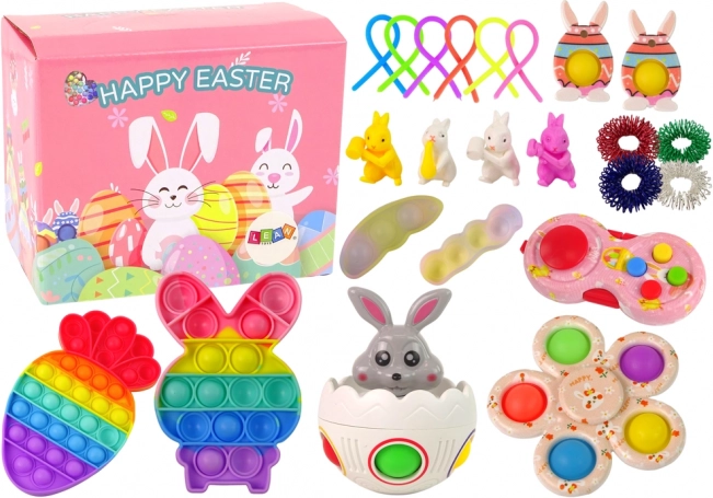 Coffret de Pâques antistress Fidget Toys Pop It