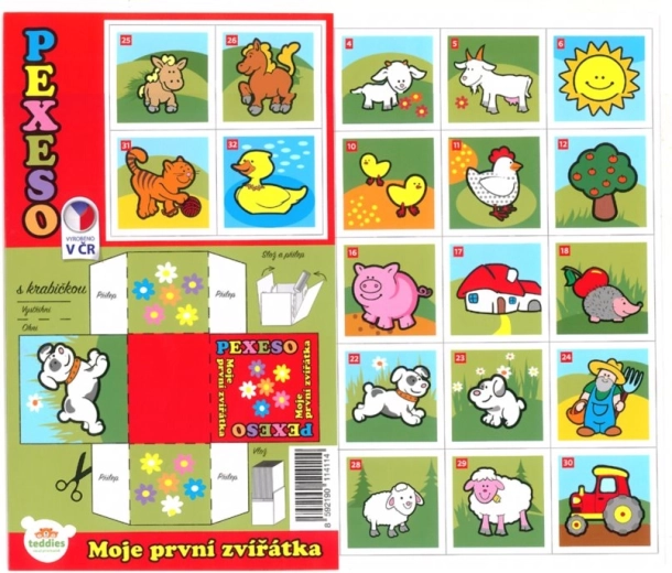 Mémo Mes premiers petits animaux
