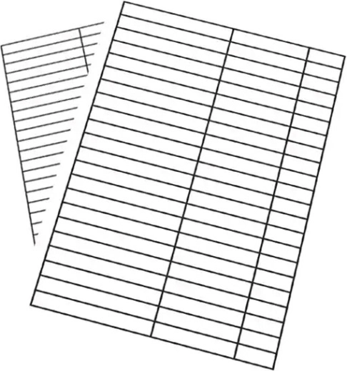 Sous-main pour cahier A5 ligné - 1 pièce