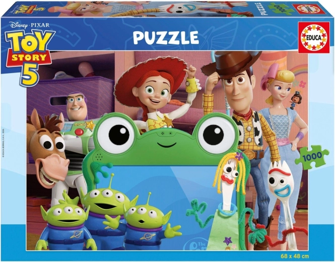 Puzzle Educa Toy Story 5 : L’histoire des jouets, 1000 pièces