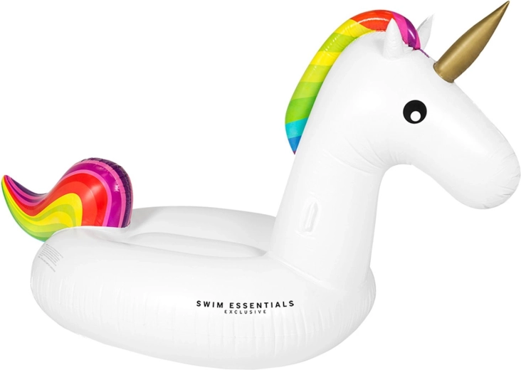 Swim Essentials licorne gonflable 180 × 80 cm
