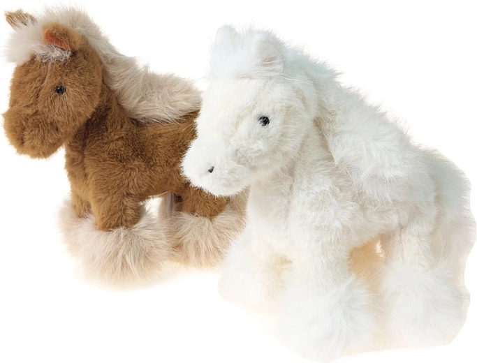 Poulain en peluche 25 cm