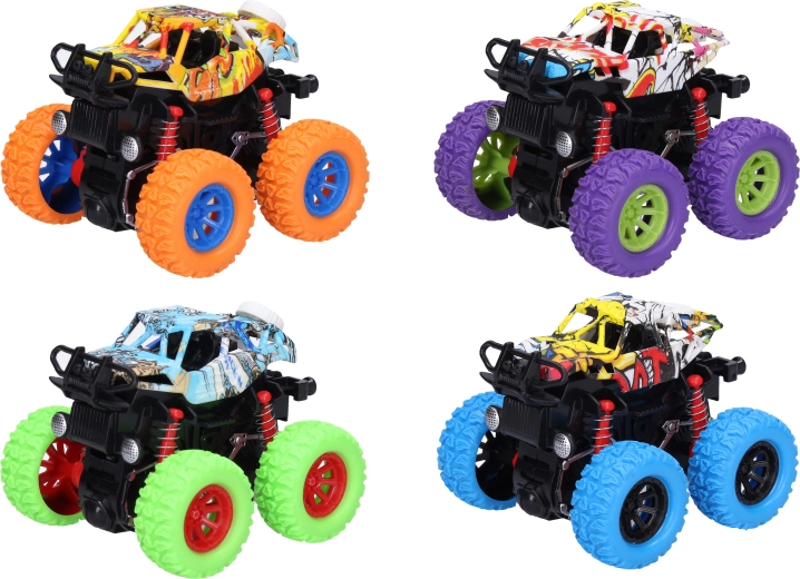 Voiture tout-terrain à inertie