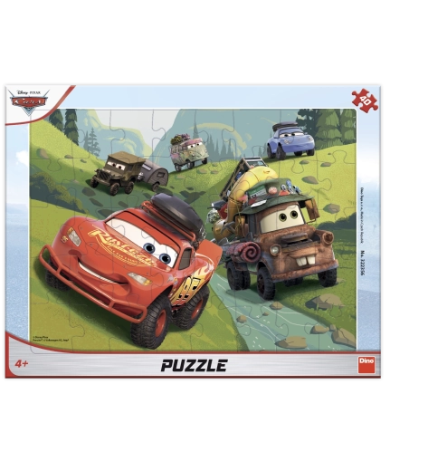 Puzzle pour enfants Cars : Les aventuriers, 40 pièces
