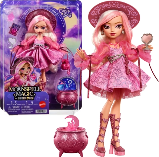 Monster High Moonspell High Carina Song poupée 26 cm avec accessoires