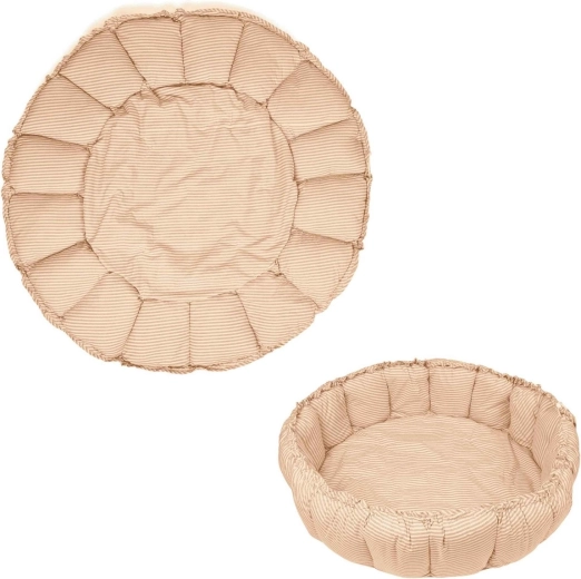 Play&Go Coco Bloom nid pour bébé 3-en-1 stripes brown