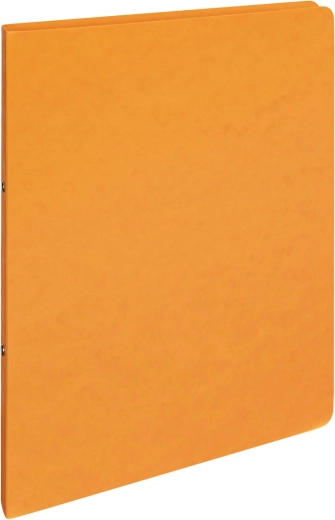 Classeur A4 orange à 2 anneaux
