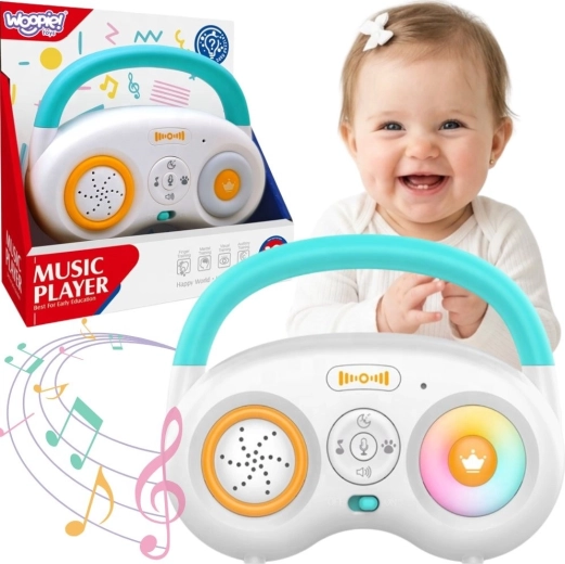 Lecteur musical interactif Woopie Baby pour enfants