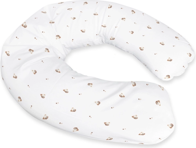 Babymatex coussin d’allaitement et de positionnement Relax Jersey 190 cm ours