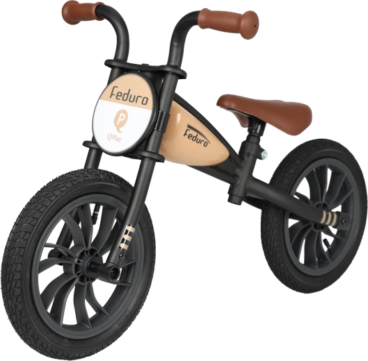 Qplay Feduro draisienne pour enfants 12" Beige (3–6 ans)