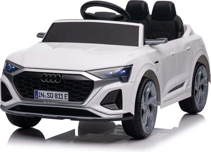 Petite voiture électrique pour enfant Audi SQ8 blanche