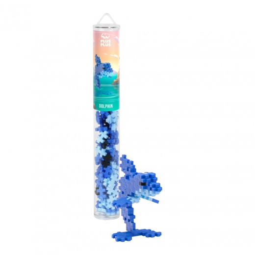 Plus-Plus dauphin – jeu de construction créatif 100 pcs tube