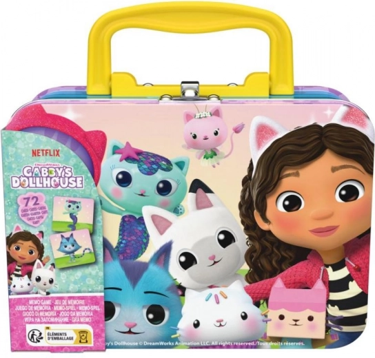 memory en mallette métallique GABBY’S DOLLHOUSE
