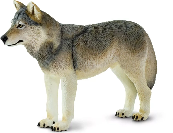 Safari Ltd. figurine loup gris - 1 pièce