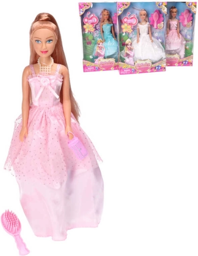 Poupée Defa Lucy princesse en robe de bal avec accessoires 29 cm - 1 pièce