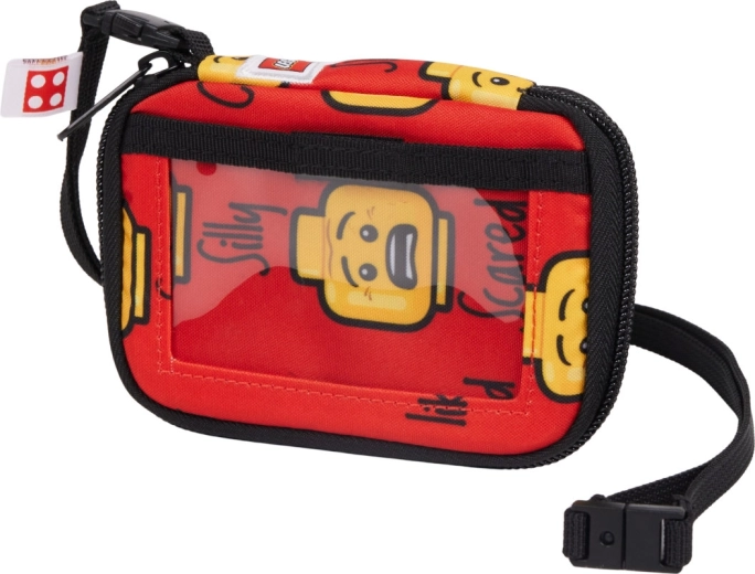 LEGO Minifigures portefeuille de voyage rouge today i feel