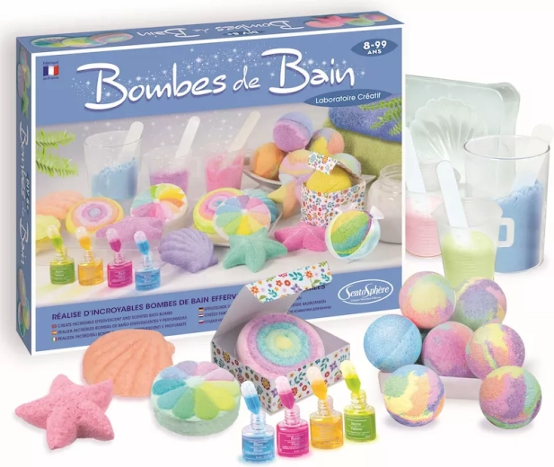 SentoSphere kit créatif de fabrication de bombes de bain