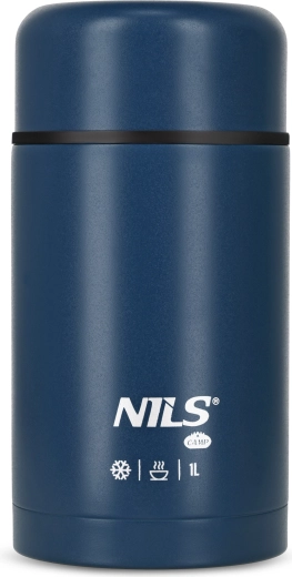 Thermos alimentaire NILS Camp 1 l bleu