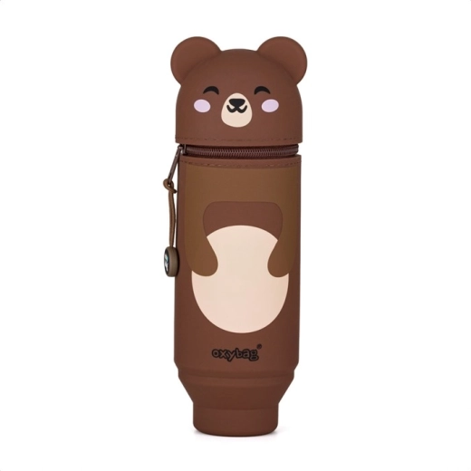 Étui en silicone pour crayons Ours