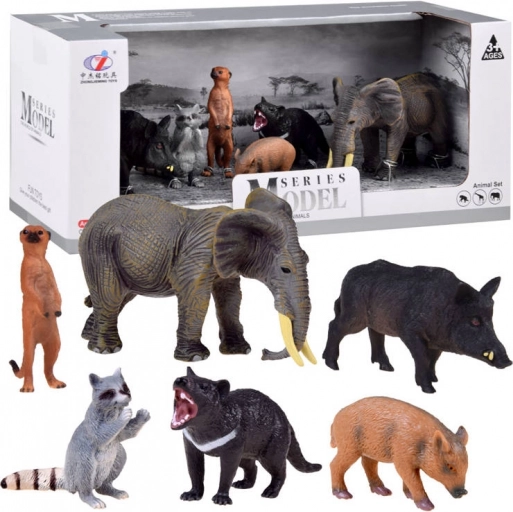 Ensemble de figurines d’animaux de safari – Figurines