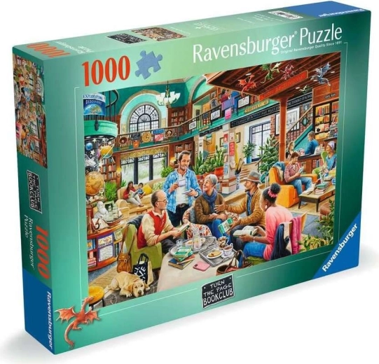 Puzzle Ravensburger Club de lecture « Tourne la page » 1000 pièces