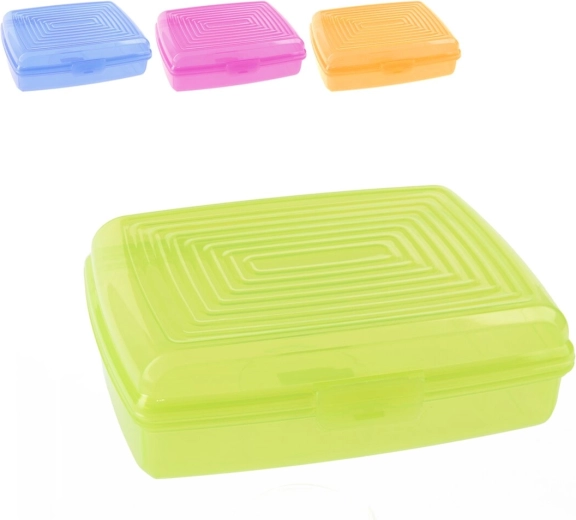 Boîte à goûter en plastique