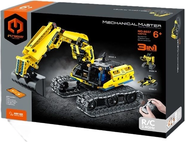 IM.Master RC robo-pelle 3 en 1 – kit de construction 430 pièces
