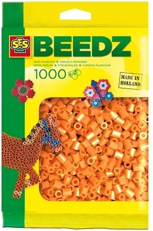 Perles à repasser SES Creative orange 1000 pièces