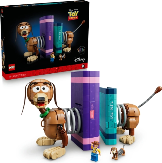 LEGO® Disney Serre-livres : Slinky du film Toy Story