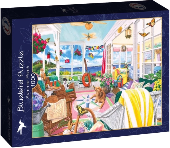 Puzzle Bluebird « Terrasse d’été » 1000 pièces