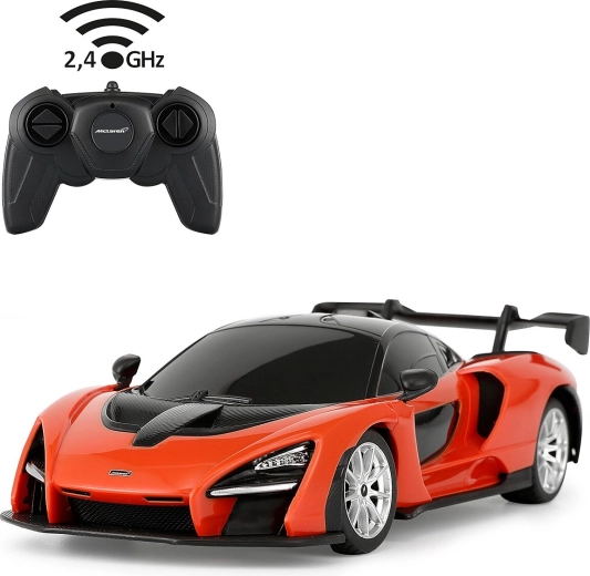 Voiture RC Jamara McLaren Senna 1:24 orange 2,4 GHz - 1 pièce