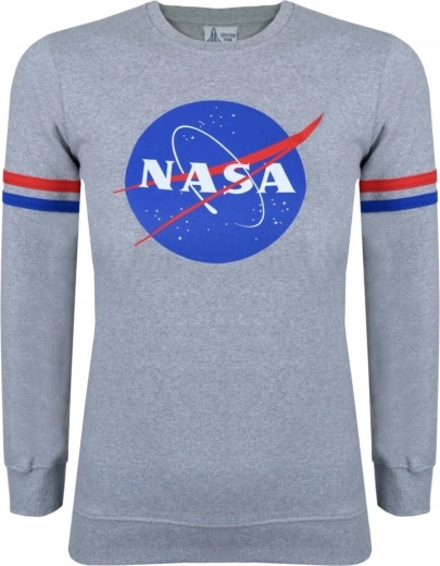 Sweat-shirt gris NASA