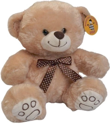 Ourson en peluche brun clair 28 cm