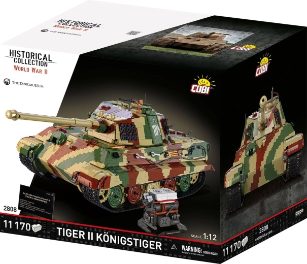 COBI Tiger II Königstiger Executive Edition – kit de construction 1:12