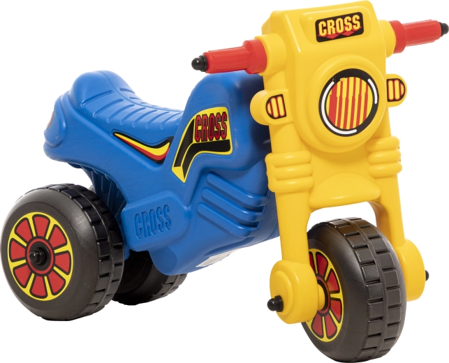 Draisienne Cross Motor 1 bleue