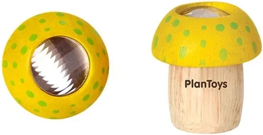 PlanToys kaléidoscope champignon jaune