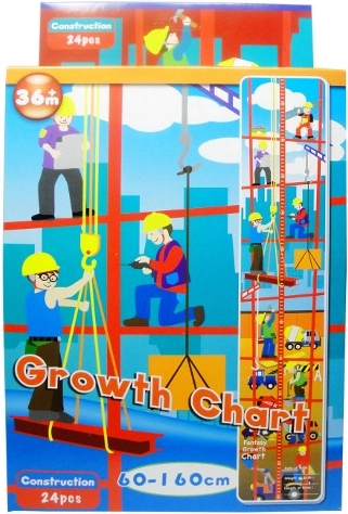 puzzle en mousse avec toise – chantier