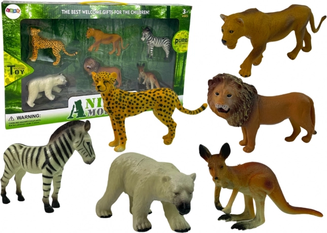 Ensemble de figurines Animaux sauvages d’Afrique