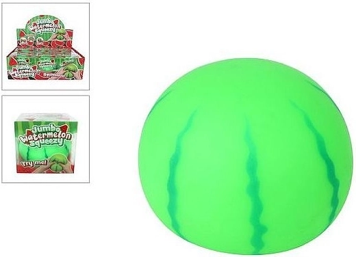 Jouet anti-stress à presser en forme de pastèque, jumbo, 11 cm