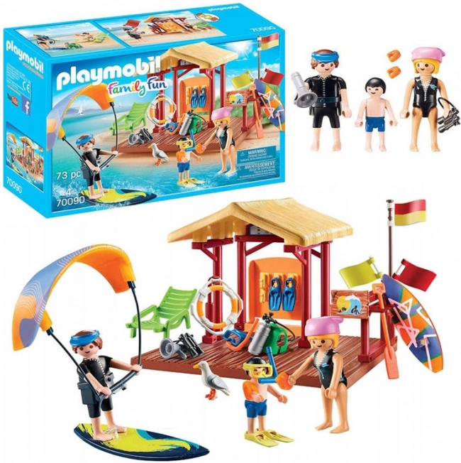 Ensemble créatif sport aquatique Playmobil
