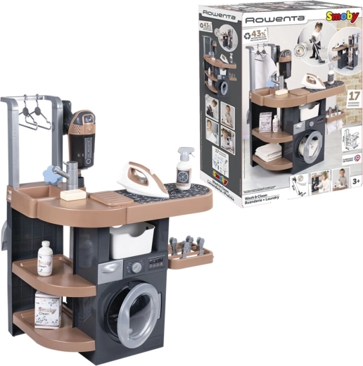 Buanderie enfant Smoby Rowenta avec accessoires